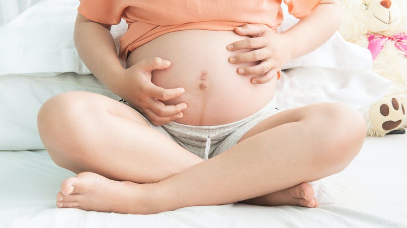 ventre qui gratte enceinte