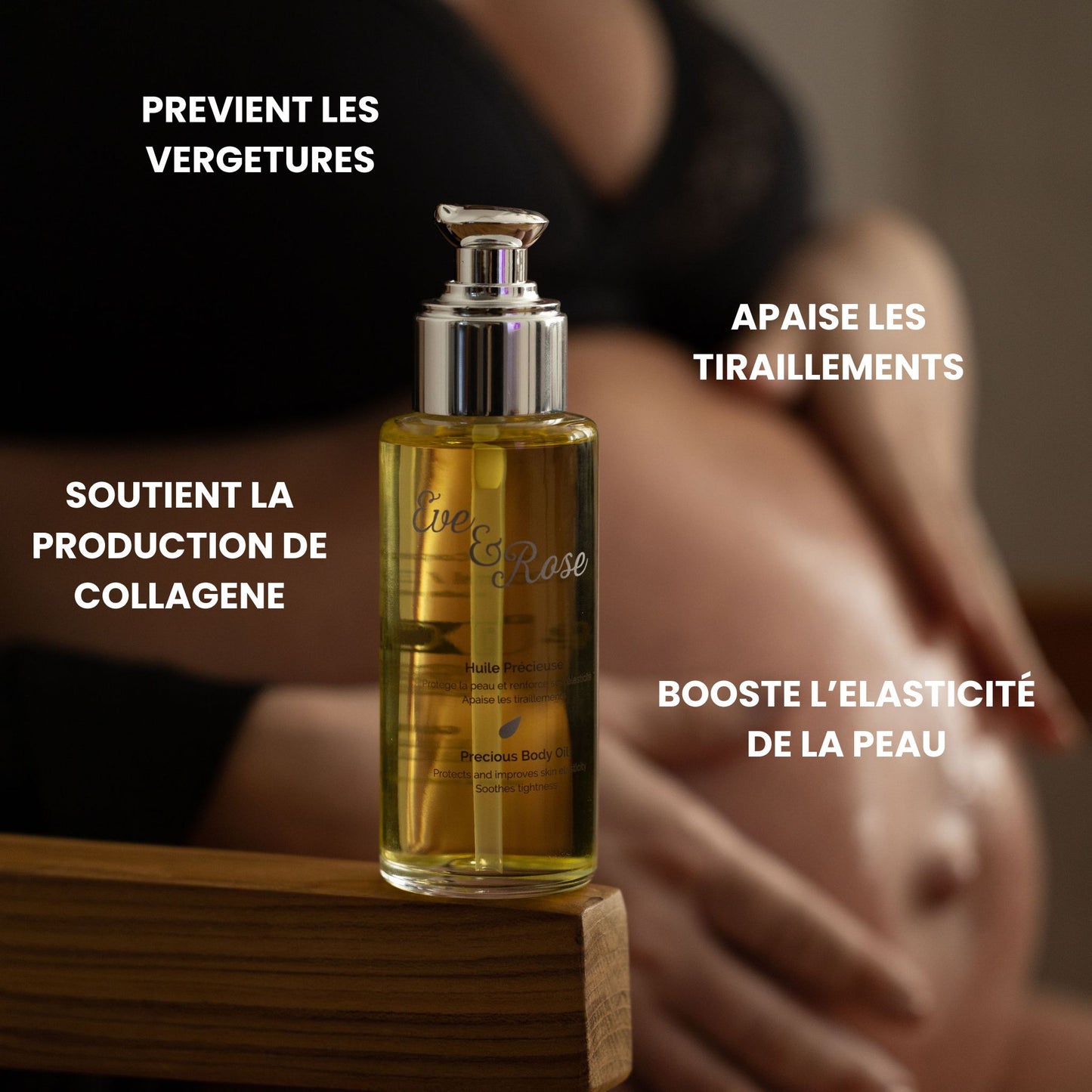 huile anti vergetures grossesse bio