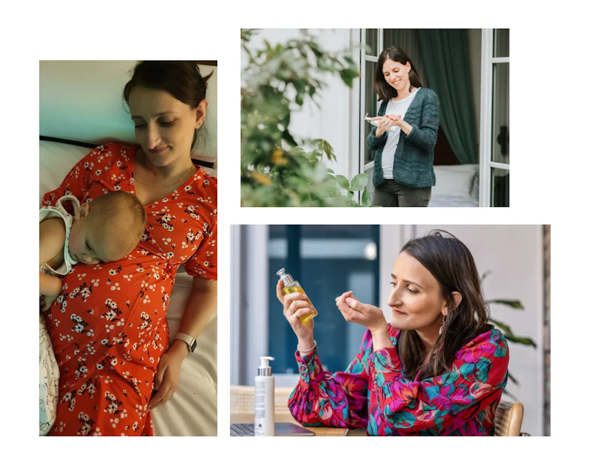 histoire de Eve & Rose cosmétiques grossesse bébé